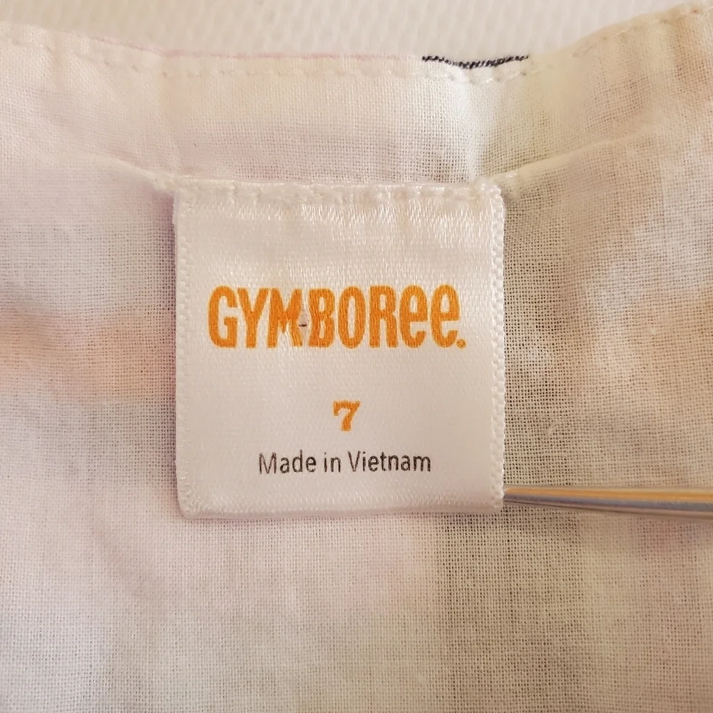 K1120 * Gymboree Girls Pastel Plaid Short Romper Blue Pink Purple Size 7